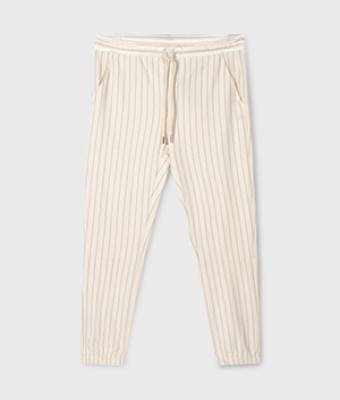 Cropped jogger pinstripe ecru 10 Days