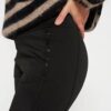 Easy fitted pants scuba black 10 Days - Afbeelding 5