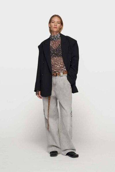 Mesh long sleeve leopard 10 DAYS