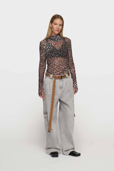 Mesh long sleeve leopard 10 DAYS
