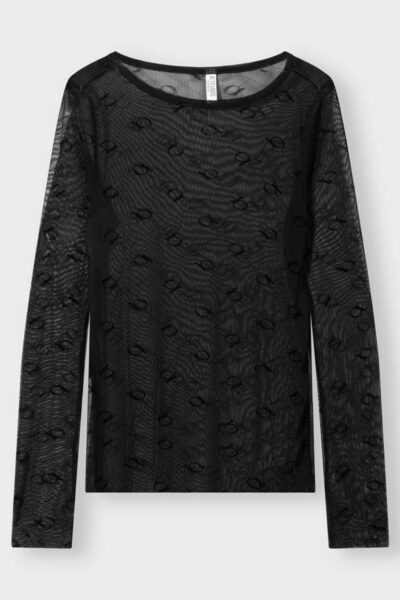 Mesh long sleeve monogram 10 DAYS