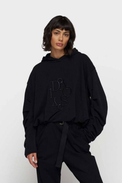 Ballon hoodie black 10 DAYS