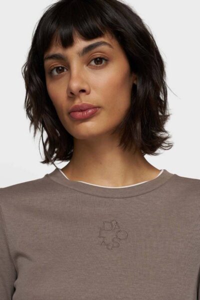 Long sleeve tee double rib moonrock 10 DAYS