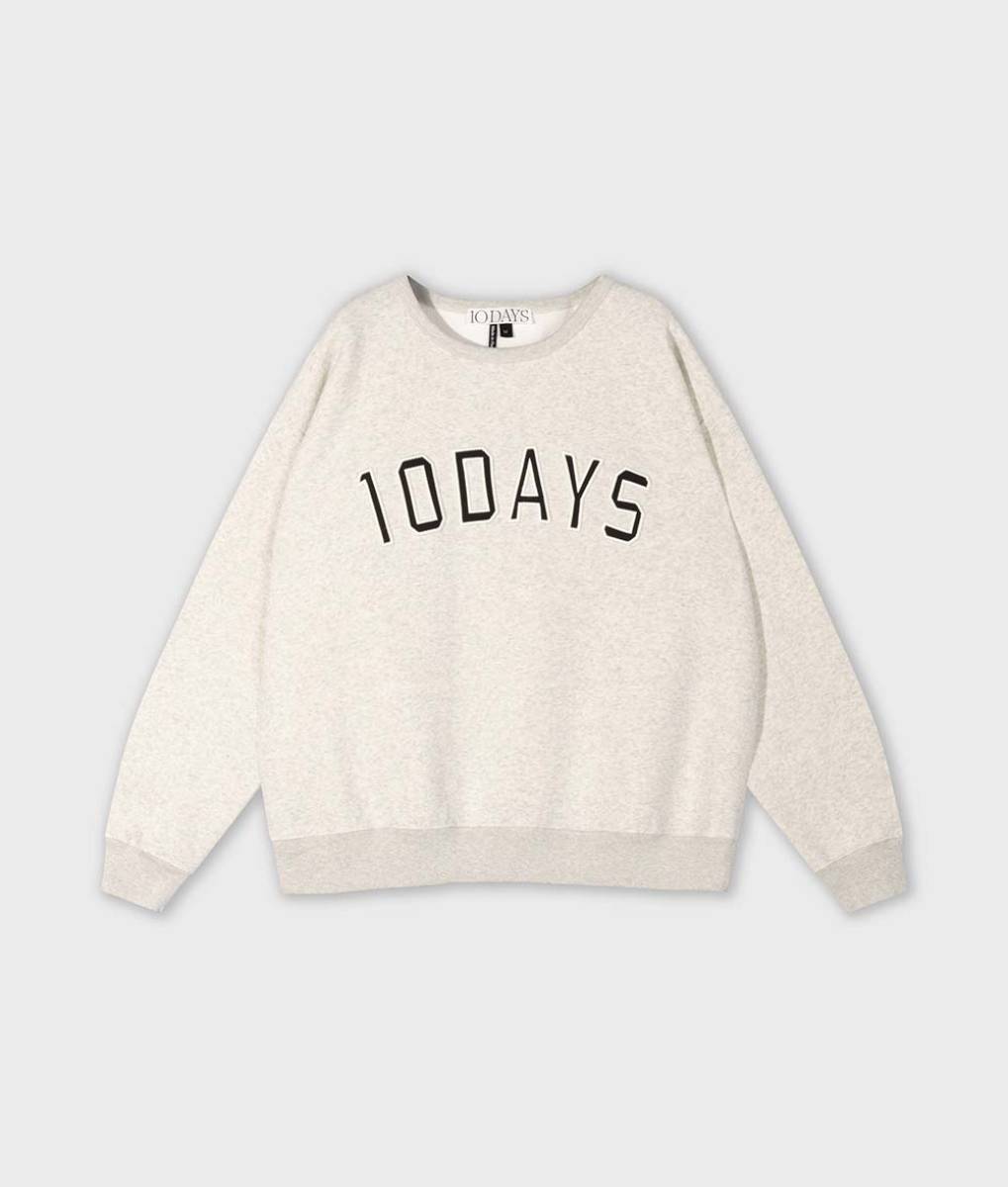 Statement sweater soft white melee 10 DAYS - Afbeelding 5