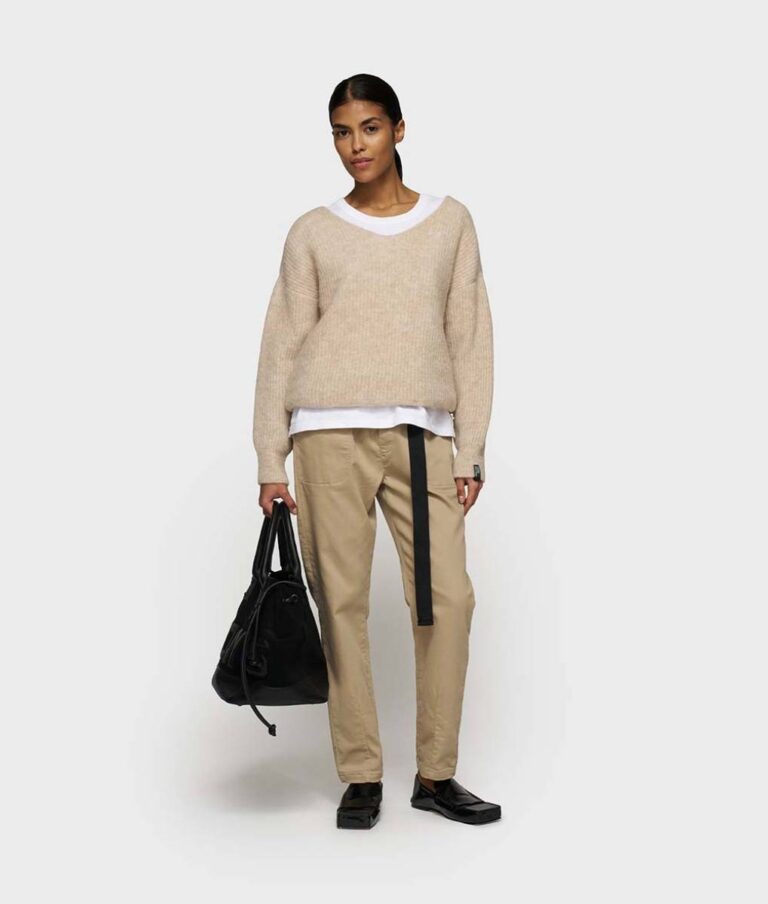 Belted pants earth 10 DAYS