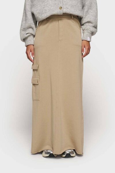 Straight skirt pockets earth 10 DAYS