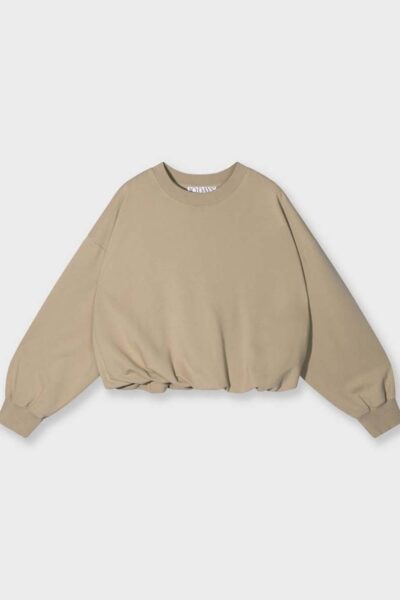 Pleated sweater 10 earth 10 DAYS