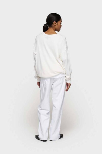 Straight leg pants twill optic white 10 DAYS