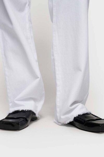 Straight leg pants twill optic white 10 DAYS