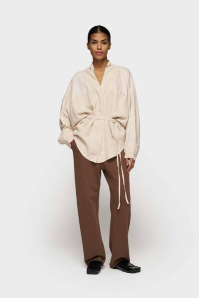 Kimono blouse tencel light earth 10 DAYS