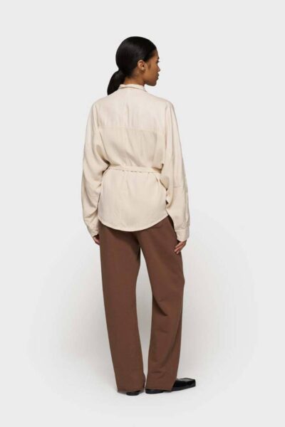 Kimono blouse tencel light earth 10 DAYS