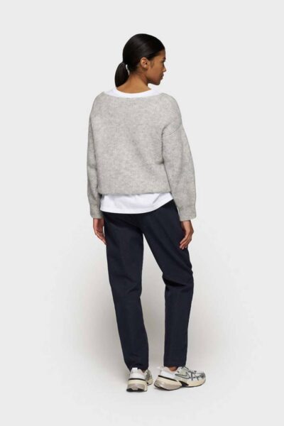 Belted pants dark navy 10 DAYS