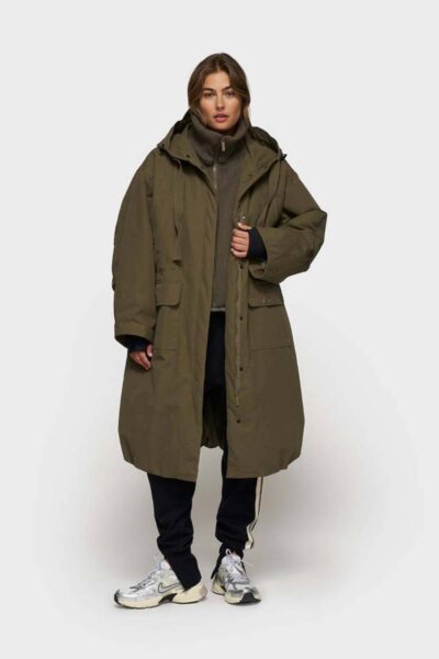 The royal parka dark olive 10 DAYS