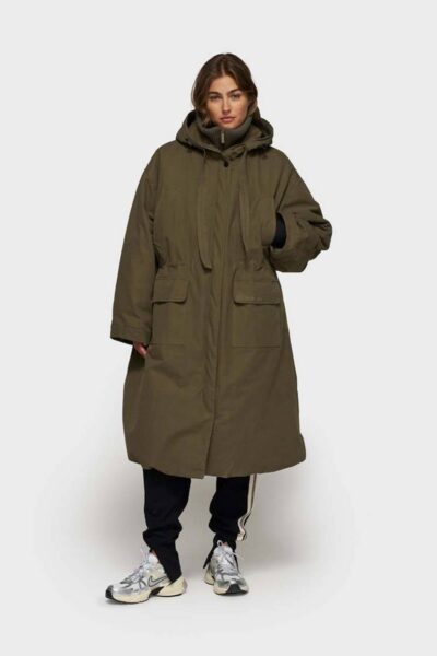 The royal parka dark olive 10 DAYS