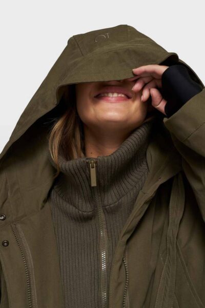 The royal parka dark olive 10 DAYS