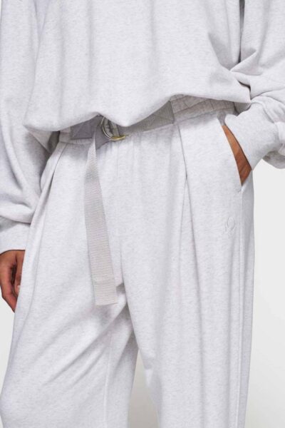 Belt jogger white grey melee 10 DAYS
