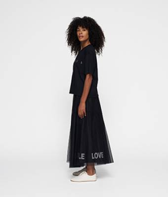 Tulle skirt black 10 DAYS