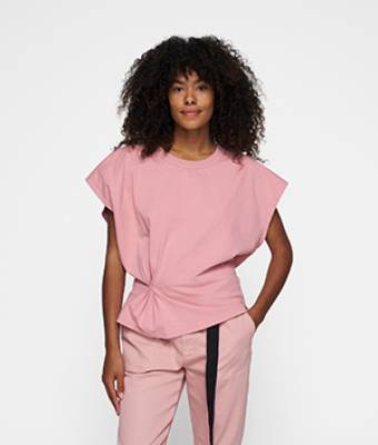Sleeveless top smock raspberry 10 DAYS