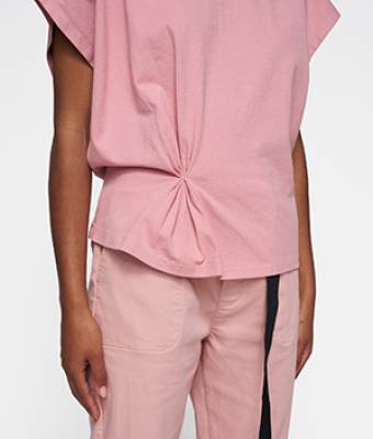 Sleeveless top smock raspberry 10 DAYS