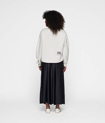 Statement sweater soft white melee 10 DAYS
