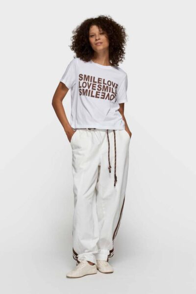 Petit smile love tee white 10 DAYS