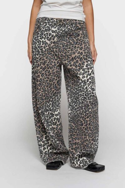 Western pants leopard ecru 10 DAYS