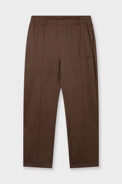 Tapered track pants dark truffle 10 DAYS