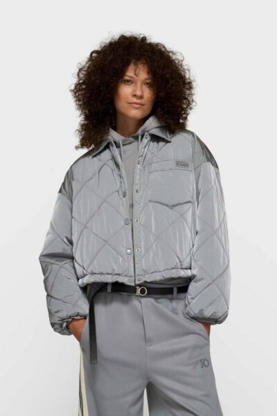 Padded jacket light graphite 10 DAYS