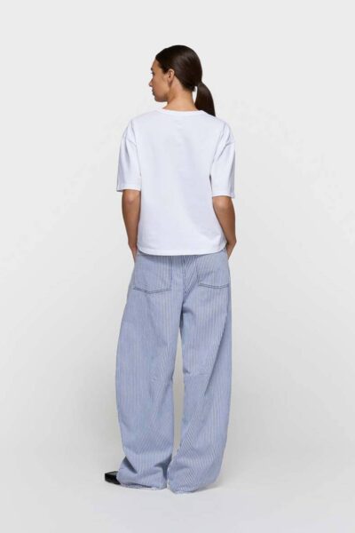 Western pants stripes white/blue 10 DAYS