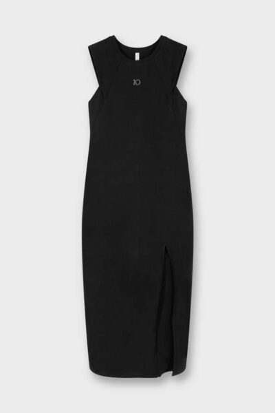 Easy sleeveless maxi dress black 10 DAYS