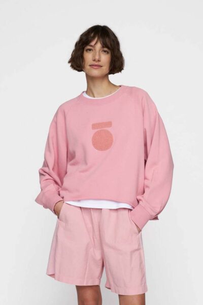 LA sweater bright raspberry 10 DAYS