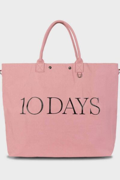 Canvas shopper bright raspberry 10 DAYS