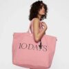 Canvas shopper bright raspberry 10 DAYS