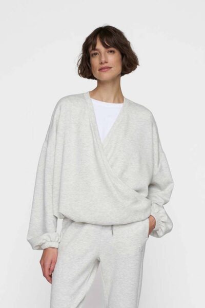 Dance sweater white grey melee 10 DAYS