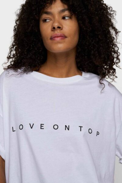 Love tee white 10 DAYS