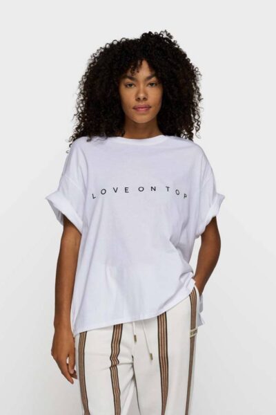 Love tee white 10 DAYS