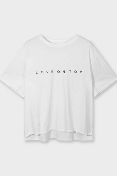 Love tee white 10 DAYS