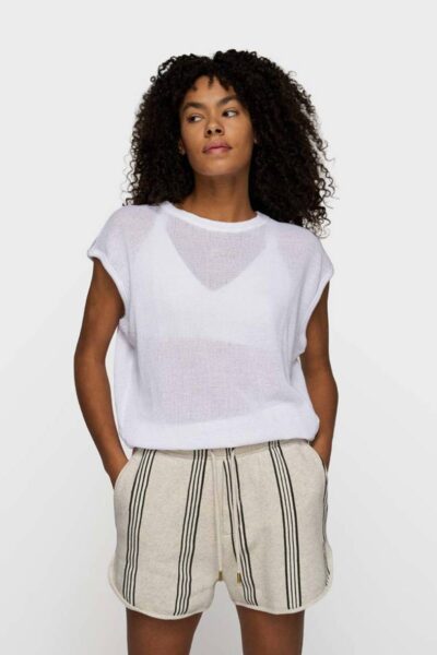 Balloon top mesh white 10 DAYS