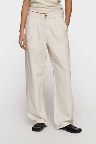 Soft white pants ecru 10 DAYS