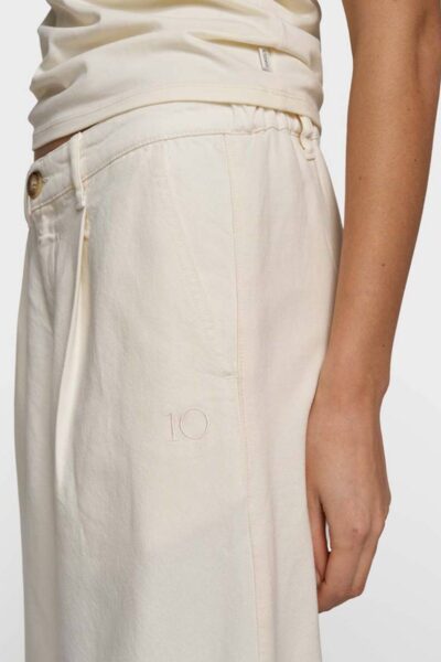 Soft white pants ecru 10 DAYS