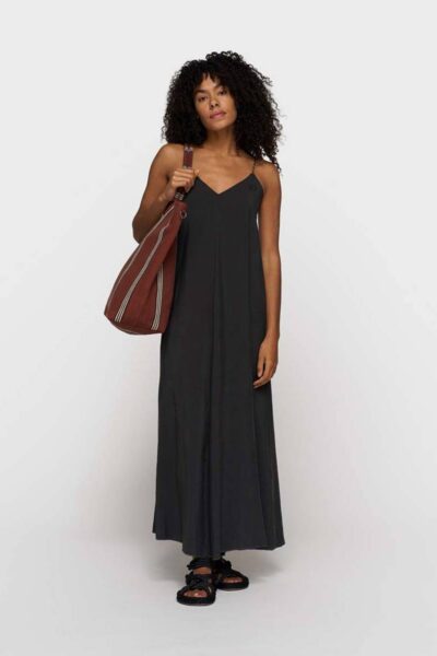 Strappy dress modal black 10 DAYS