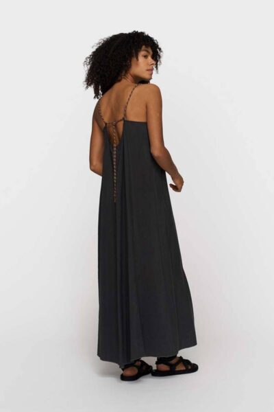Strappy dress modal black 10 DAYS