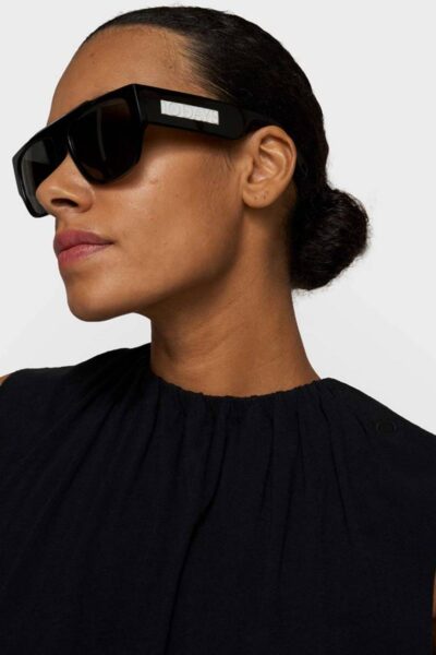 Pleated top jersey black 10 DAYS