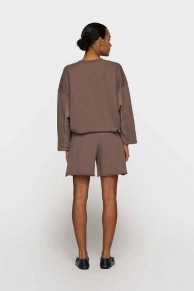 Sweater v-neck fleece moonrock 10 DAYS