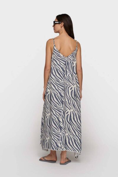 Strappy dress zebra light vanilla 10 DAYS