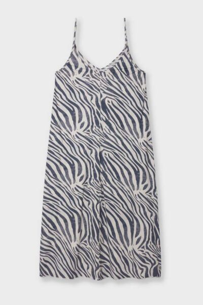 Strappy dress zebra light vanilla 10 DAYS