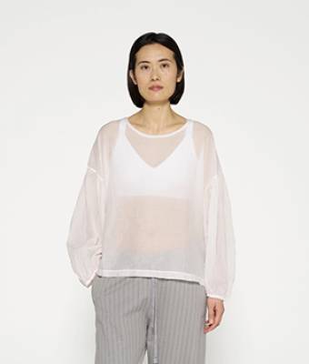 Ballon sleeve blouse ecru 10 DAYS
