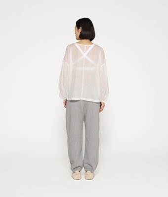 Ballon sleeve blouse ecru 10 DAYS