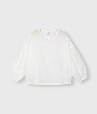 Ballon sleeve blouse ecru 10 DAYS
