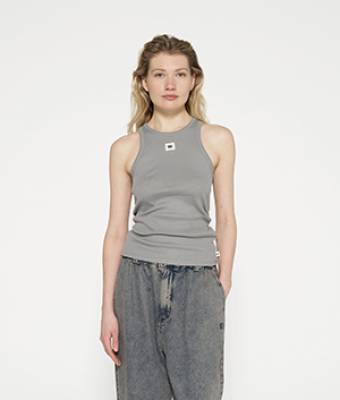 Tank top rib graphite 10 DAYS